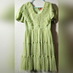 Wallflower Green JessaKae dress